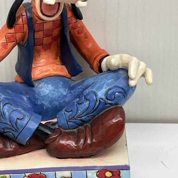 Disney Traditions Jim Shore "Gawrsh!" Goofy Figurine Enesco 4011752 w/ tag - Picture 6 of 16